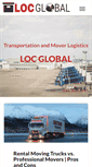Mobile Screenshot of locglobal.com